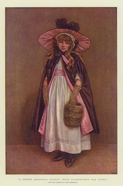 A Pretty Christmas Visitor, When Grandmother Was Young by Kate Greenaway